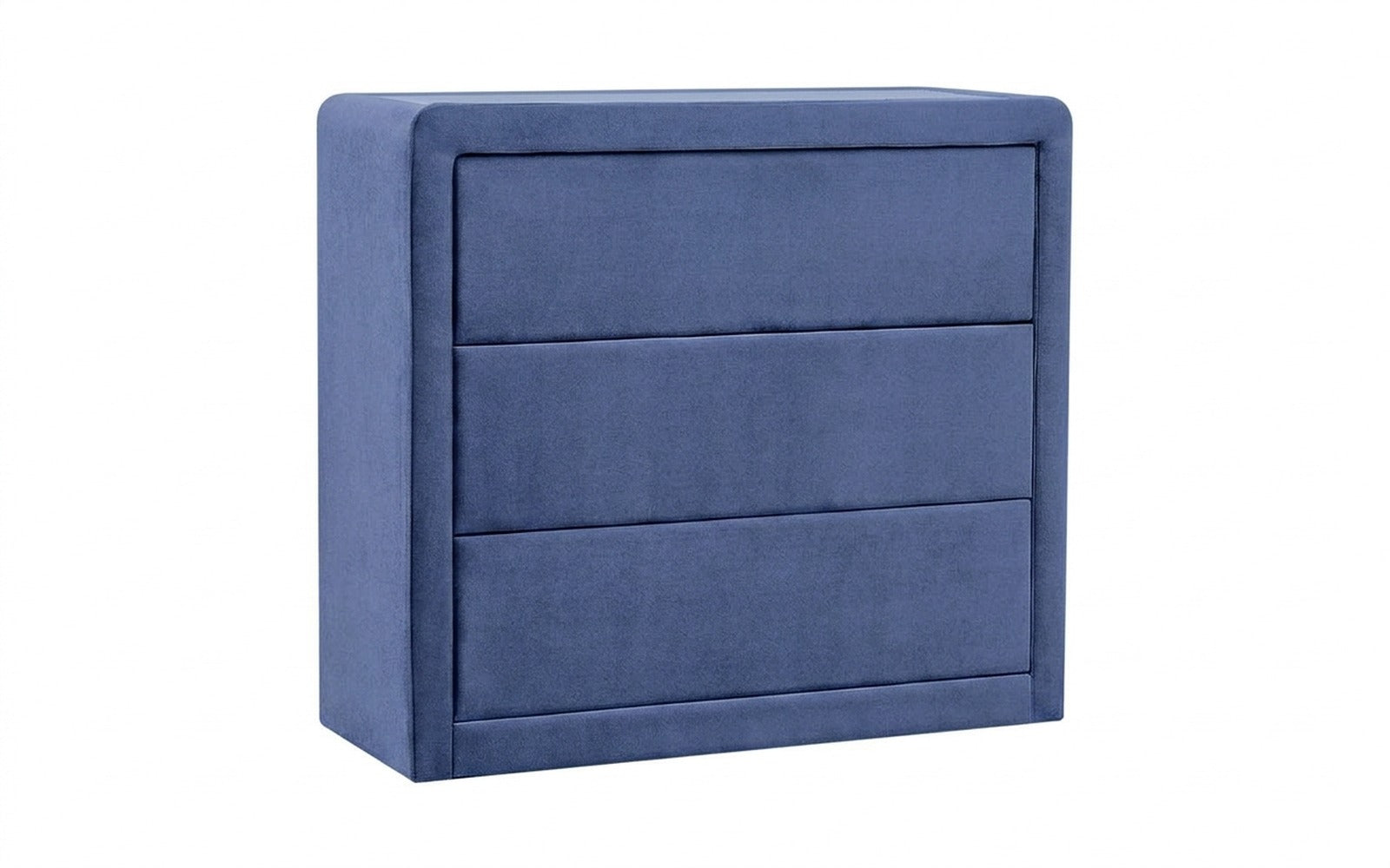 Orly dresser in Velutto 48 fabric, product photo on white background
