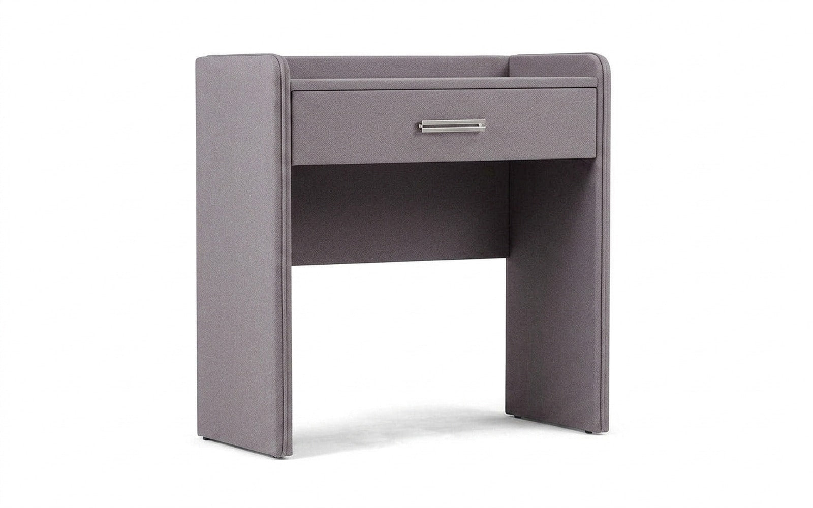 Fransis dressing table in Aura 03 fabric, product photo on white background