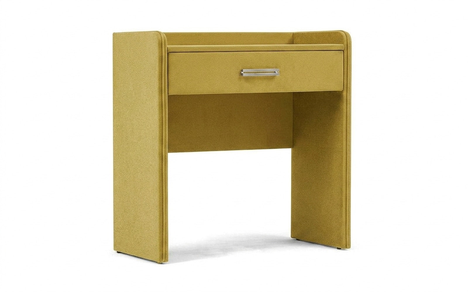 Fransis dressing table in Aura 05 fabric, product photo on white background