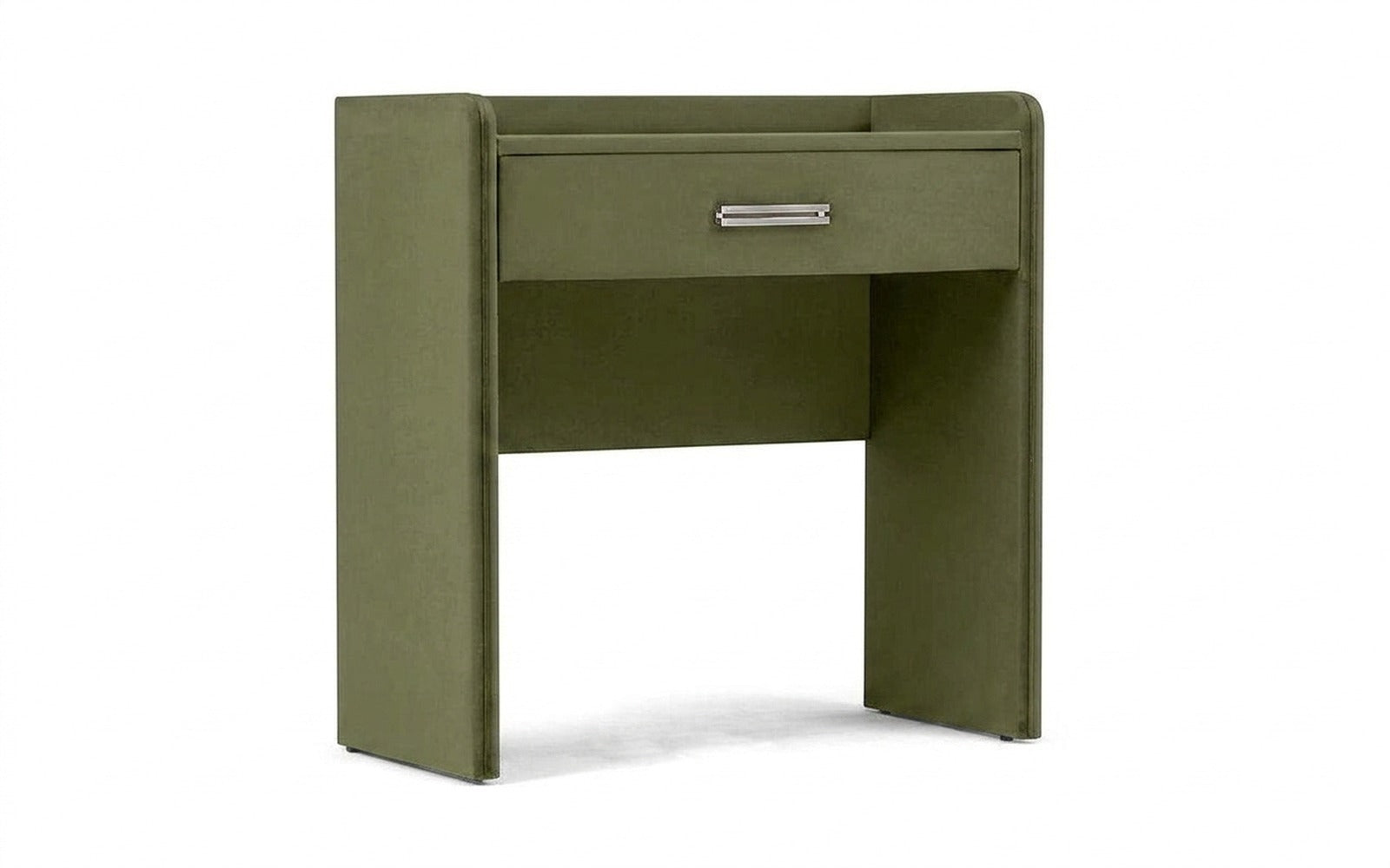 Fransis dressing table in Casanova Celadon fabric, product photo on white background