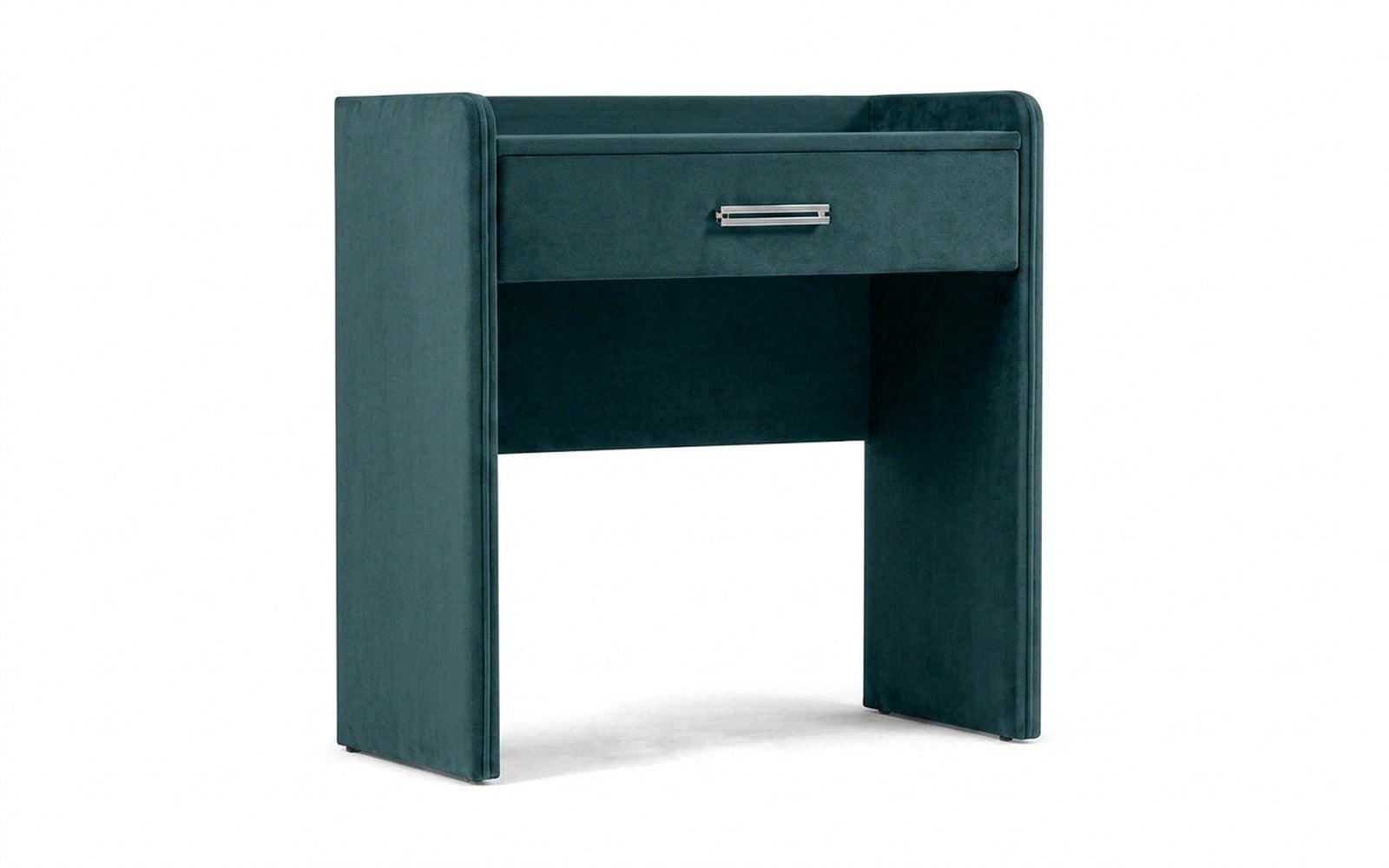 Fransis dressing table in Casanova Seawave fabric, product photo on white background