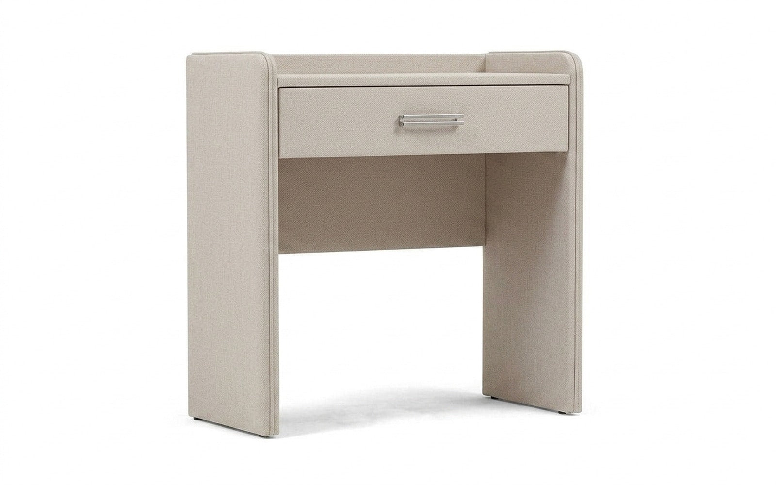 Fransis dressing table in Forte 01 fabric, product photo on white background