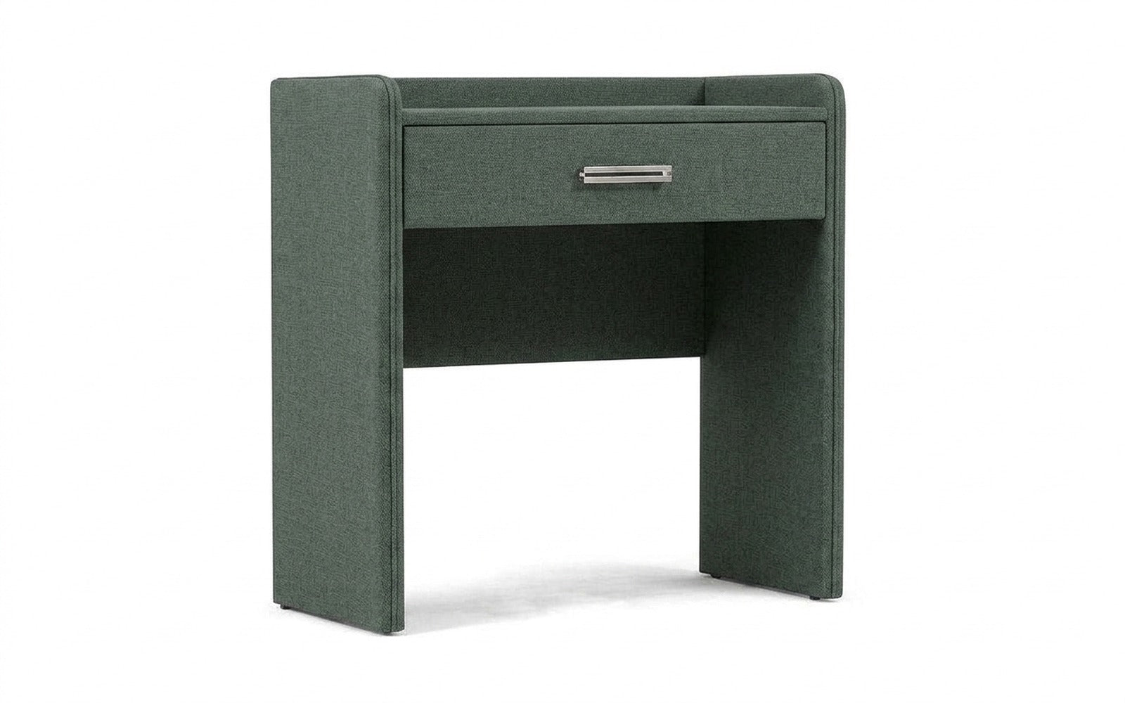 Fransis dressing table in Forte 07 fabric, product photo on white background