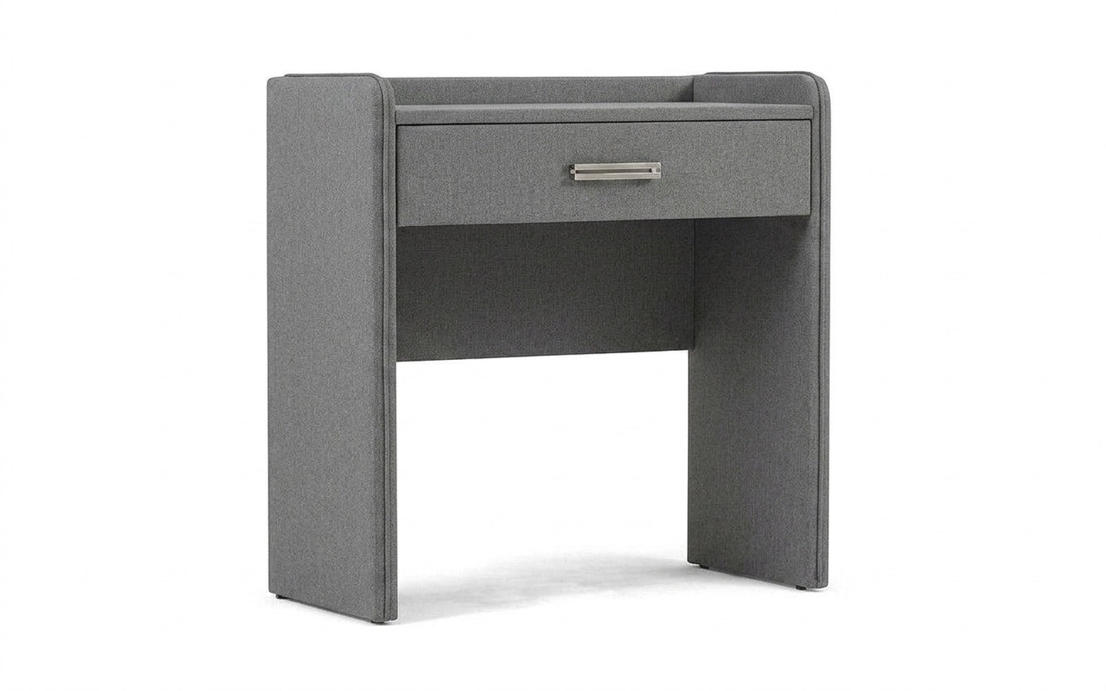 Fransis dressing table in Prime Dark fabric, product photo on white background