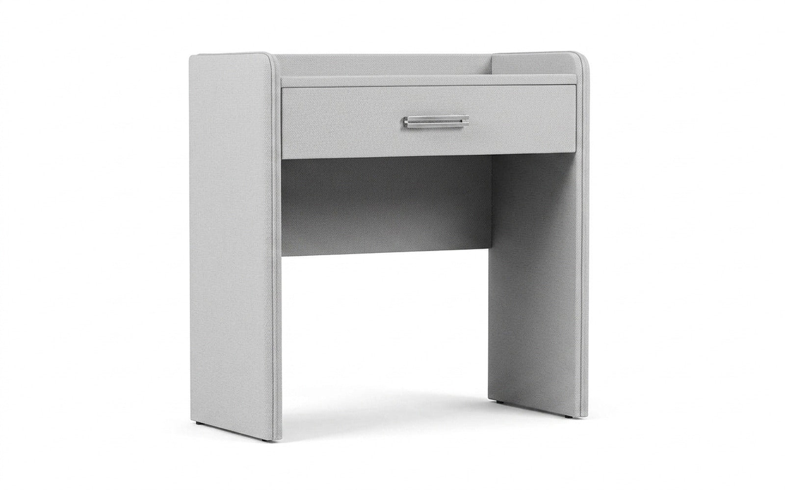 Fransis dressing table in Royal I Haze fabric, product photo on white background