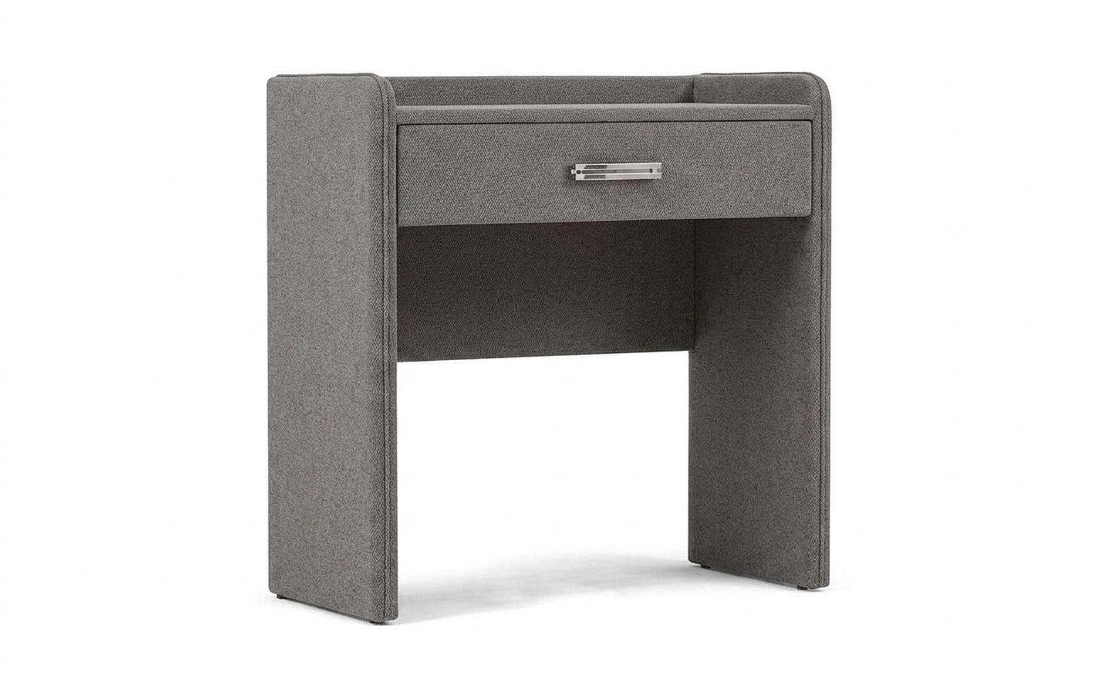 Fransis dressing table in Royal I Mist fabric, product photo on white background