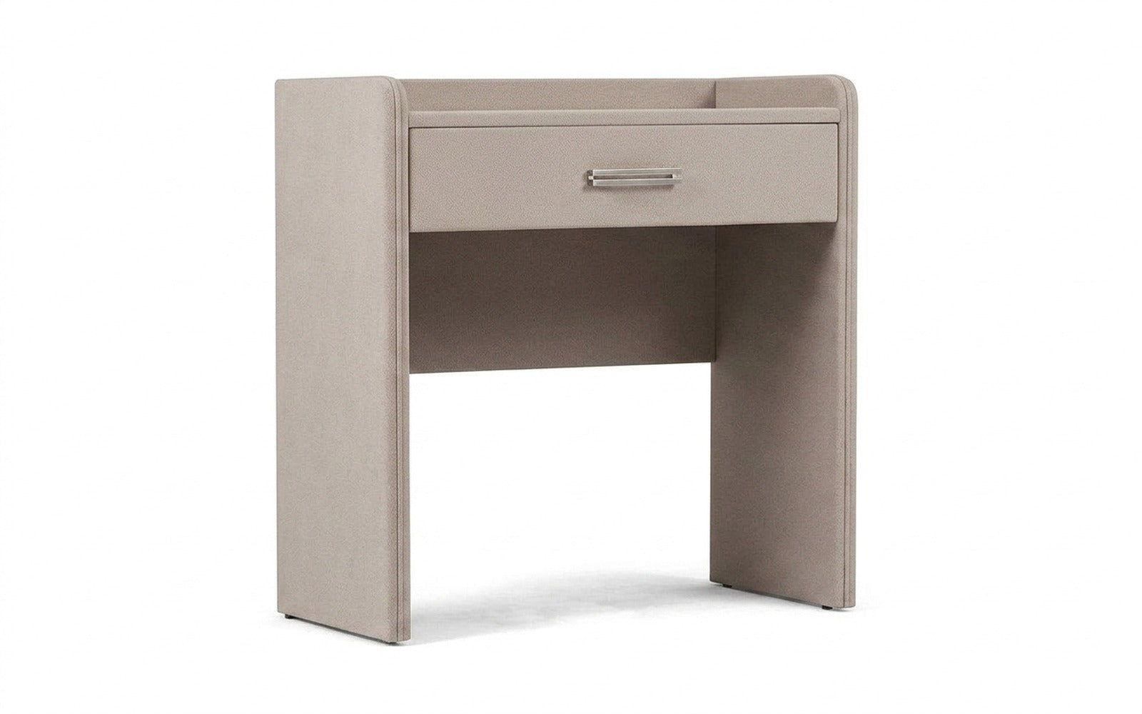 Fransis dressing table in Shammy Sunrise fabric, product photo on white background