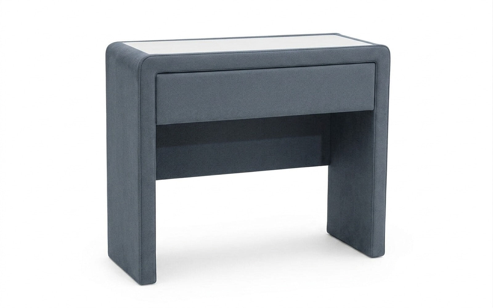 Orly dressing table in Balance 996 fabric, product photo on white background