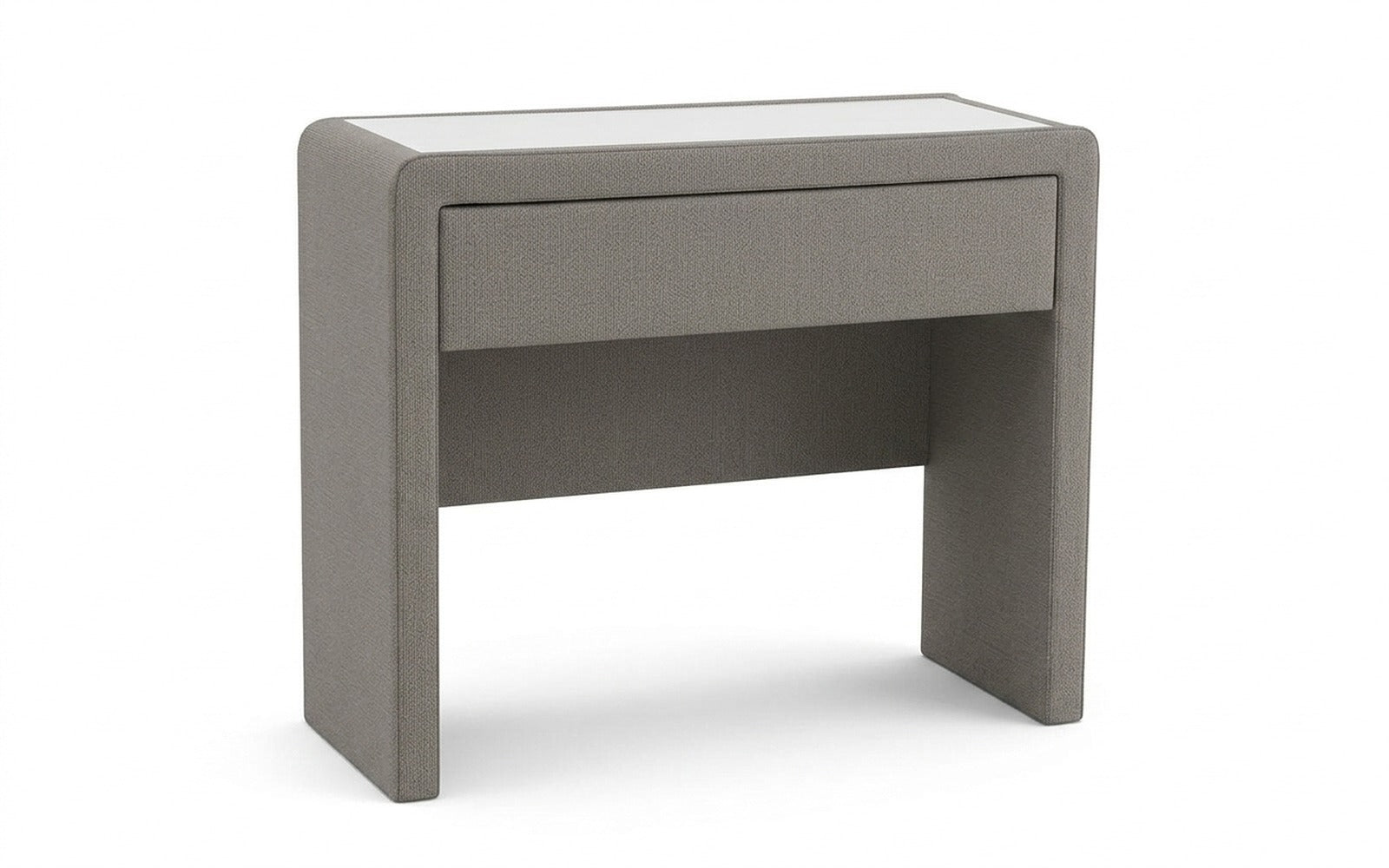 Orly dressing table in Dumont 24 fabric, product photo on white background
