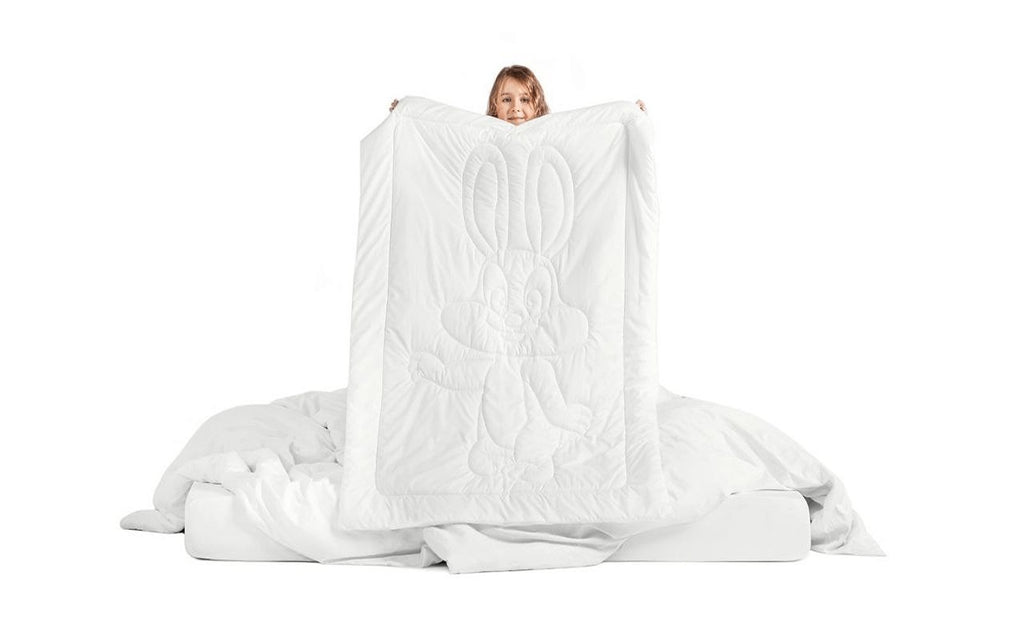 Bunny duvet, product photo on white background, view 2