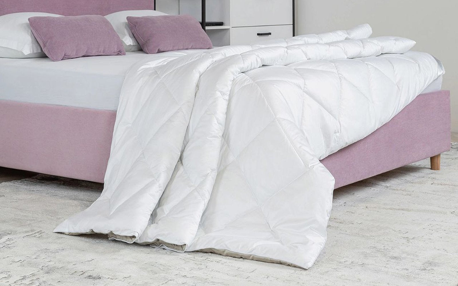 Cloud Duo duvet in a bedroom interior, view 2