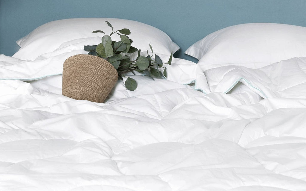 Freshly duvet in a bedroom interior, view 3
