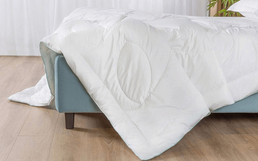 Freshly duvet in a bedroom interior, view 4