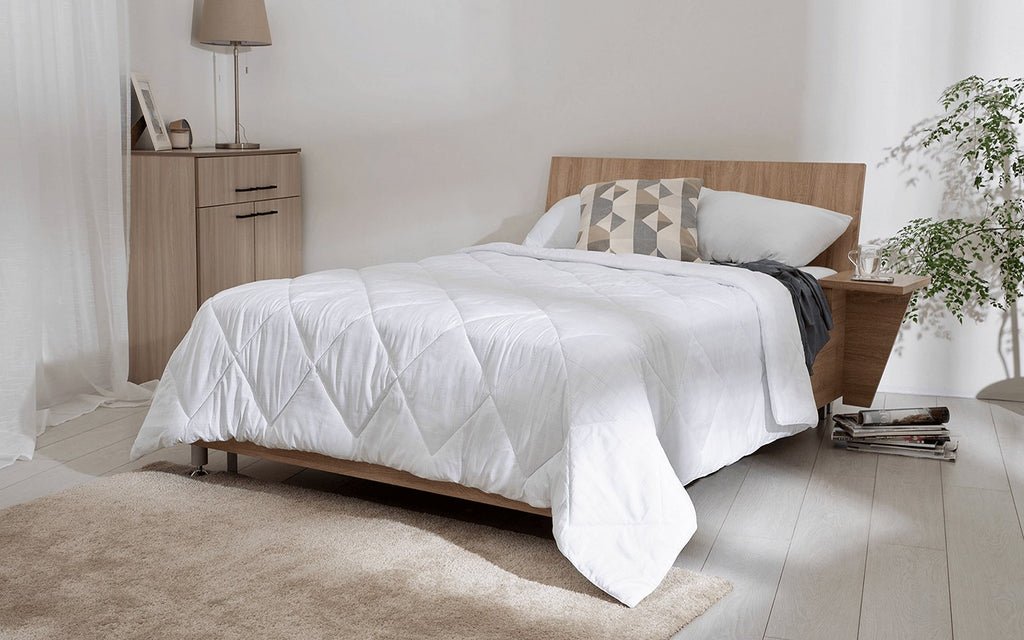 Stress Free duvet in a bedroom interior, view 2