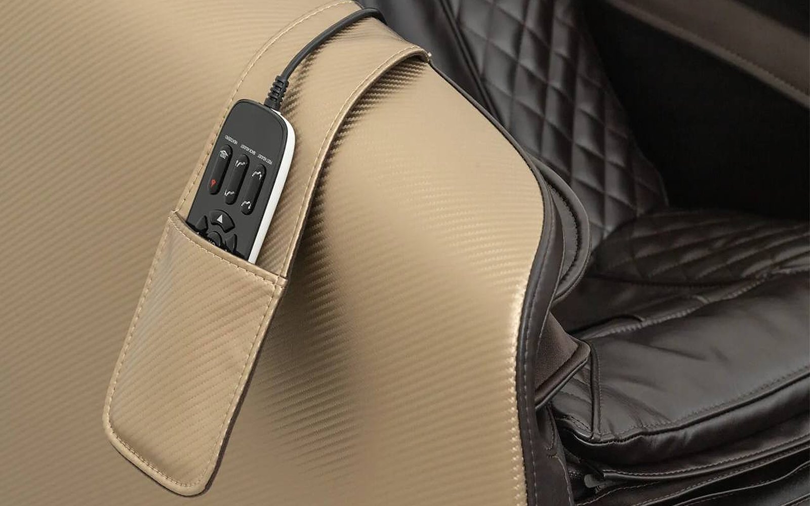 Jet S massage chair in a living room interior, view 2