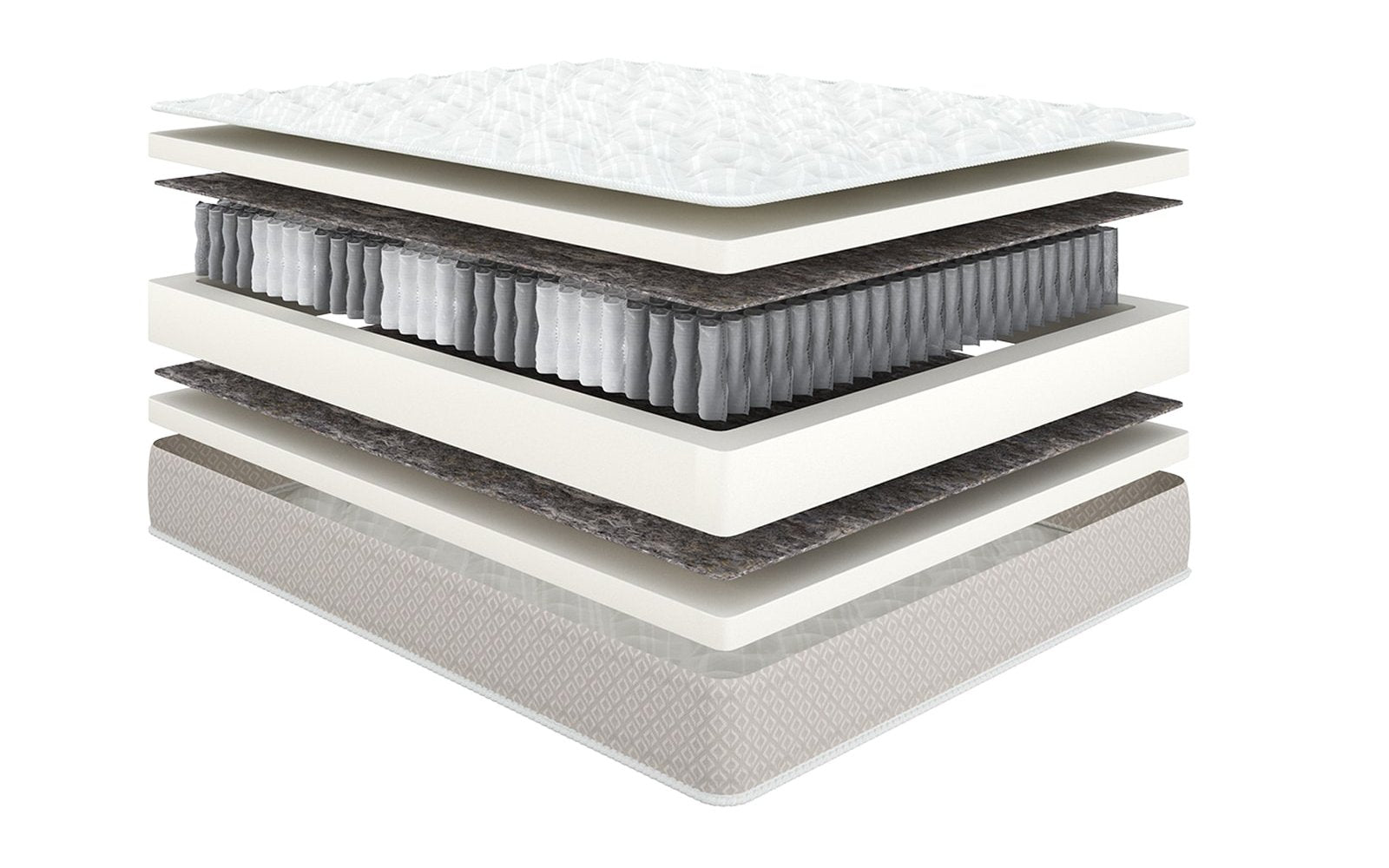 Classic Medium mattress, product photo on white background, view 1