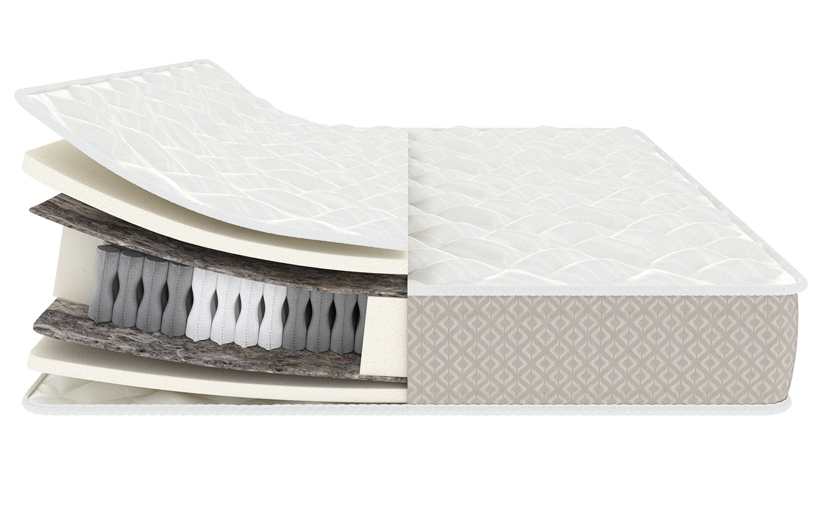 Classic Medium mattress, product photo on white background, view 2