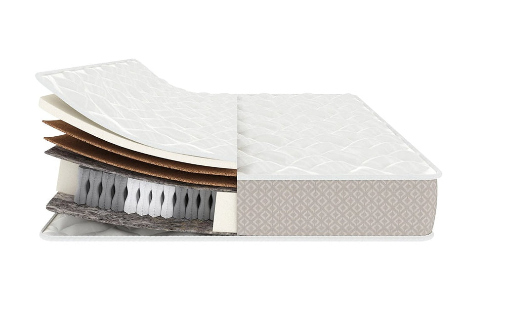 Classic Single Extra Hard mattress, product photo on white background, view 2