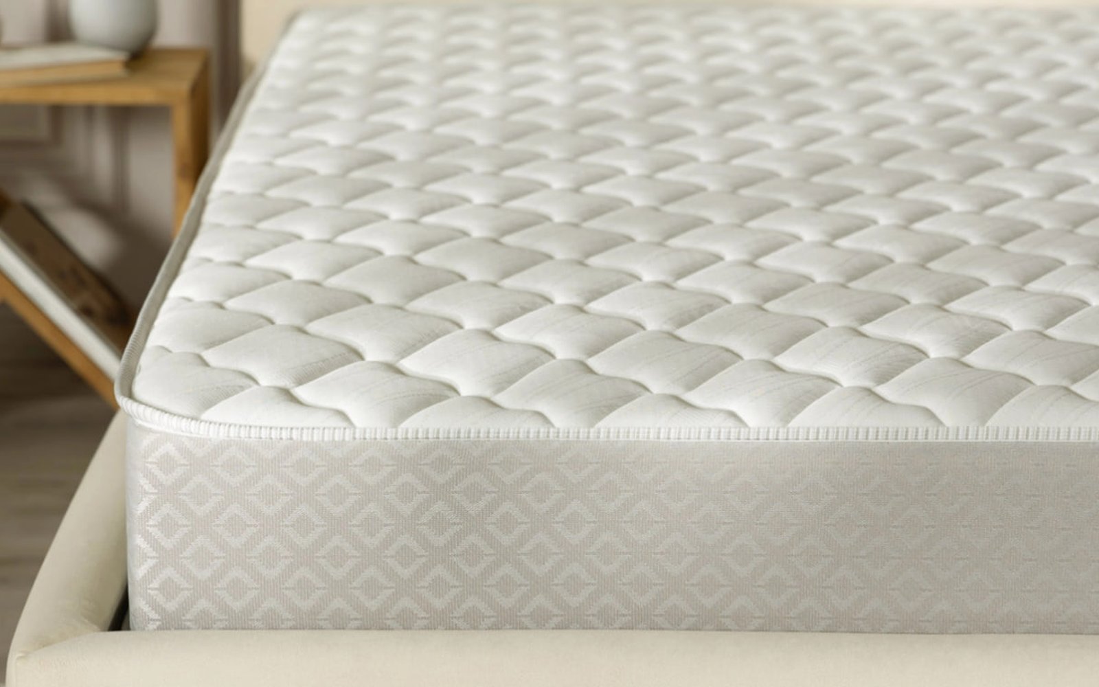 Classic Single Soft mattress in a bedroom interior, view 1