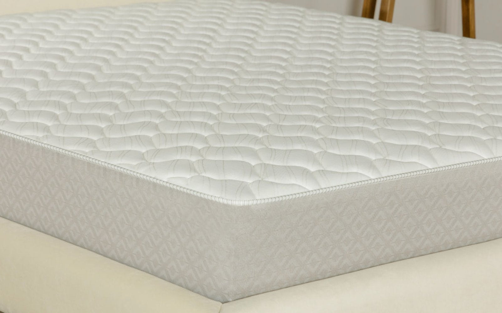 Classic Single Soft mattress in a bedroom interior, view 3