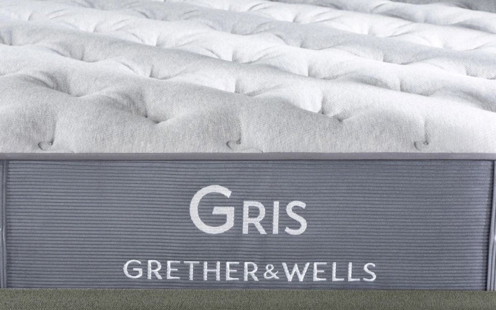 Grether & Wells Gris mattress in a bedroom interior, view 3