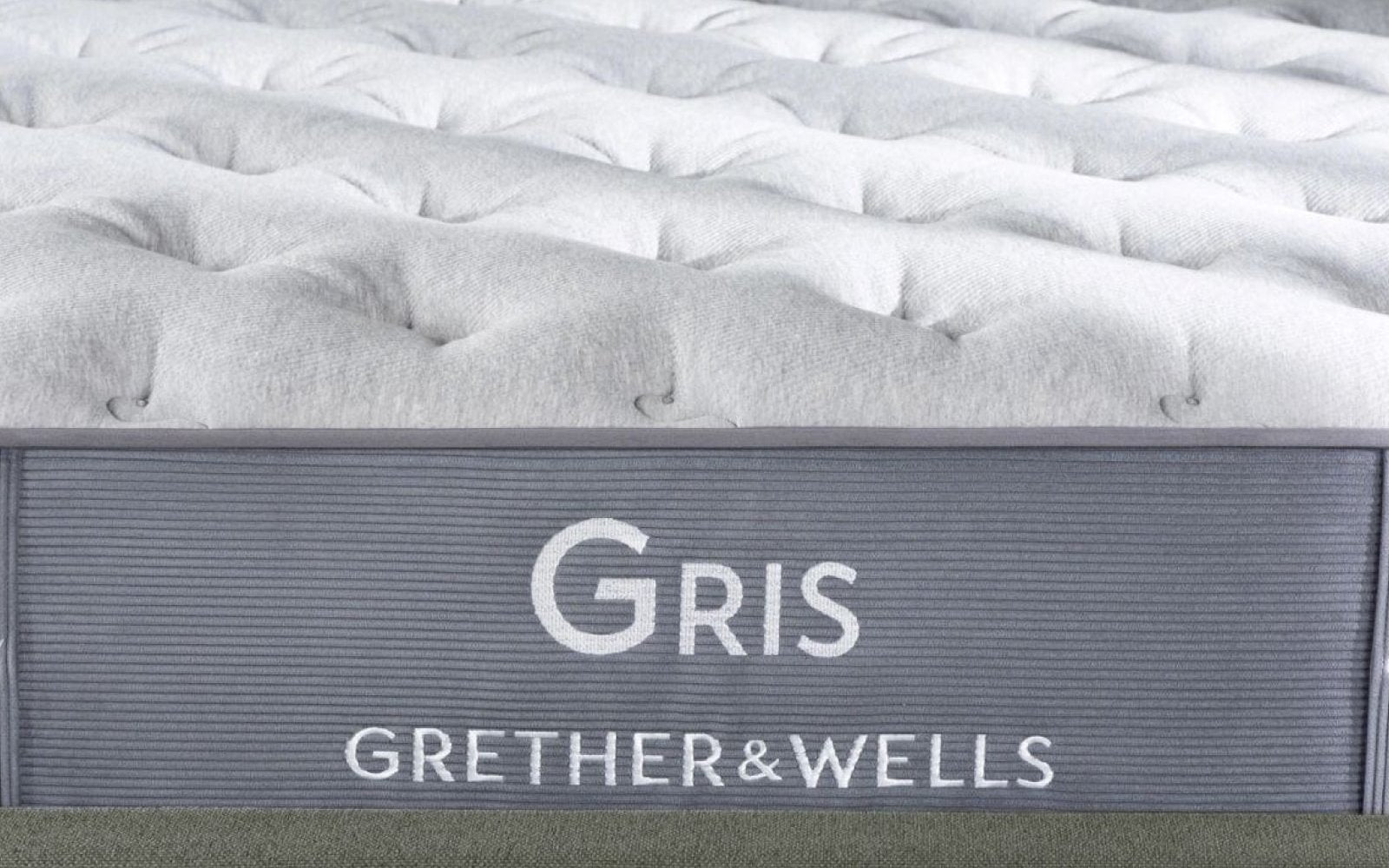 Grether & Wells Gris mattress in a bedroom interior, view 3