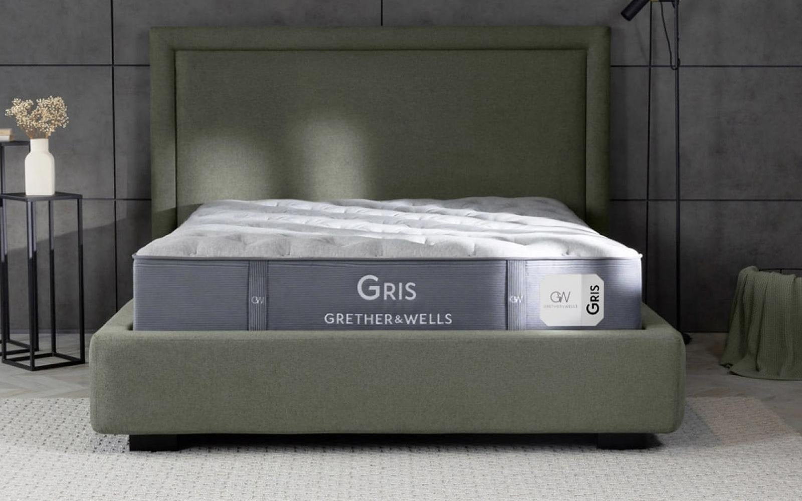 Grether & Wells Gris mattress in a bedroom interior, view 4