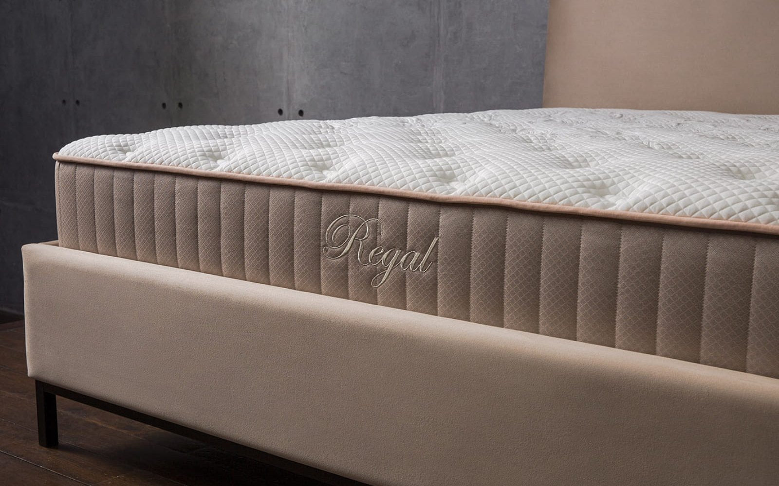 Grether & Wells Regal mattress in a bedroom interior, view 5