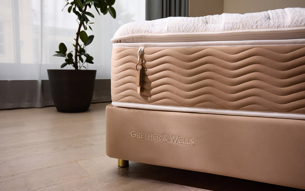 Grether & Wells Royal Desert mattress in a bedroom interior, view 3