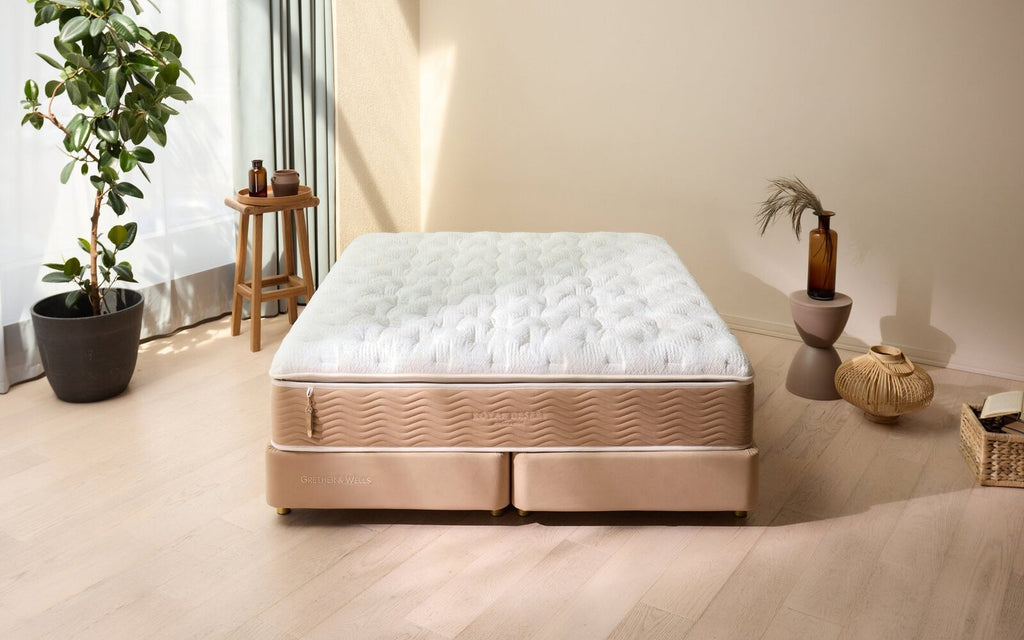 Grether & Wells Royal Desert mattress in a bedroom interior, view 6