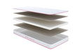 Kids Little Princess mattress, product photo on white background, view 1