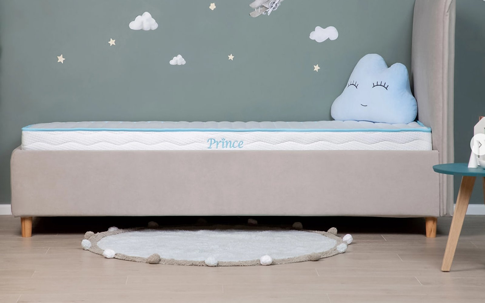 Kids Prince mattress in a bedroom interior, view 1