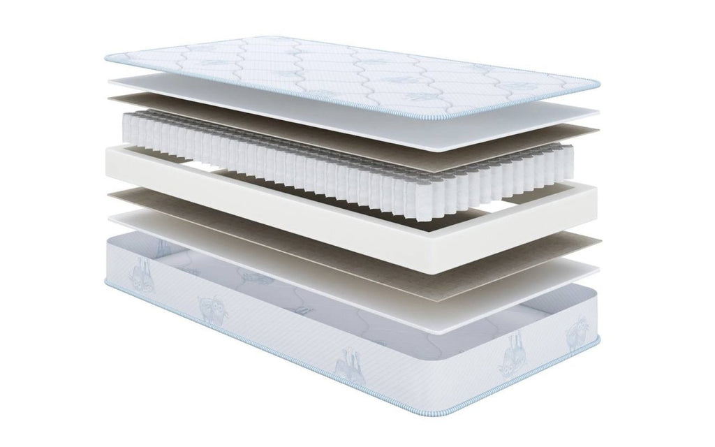 Kids Sleep Professor 1.0 mattress, product photo on white background, view 1