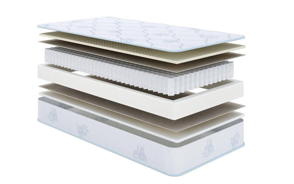 Kids Sleep Professor 3.0 mattress, product photo on white background, view 2