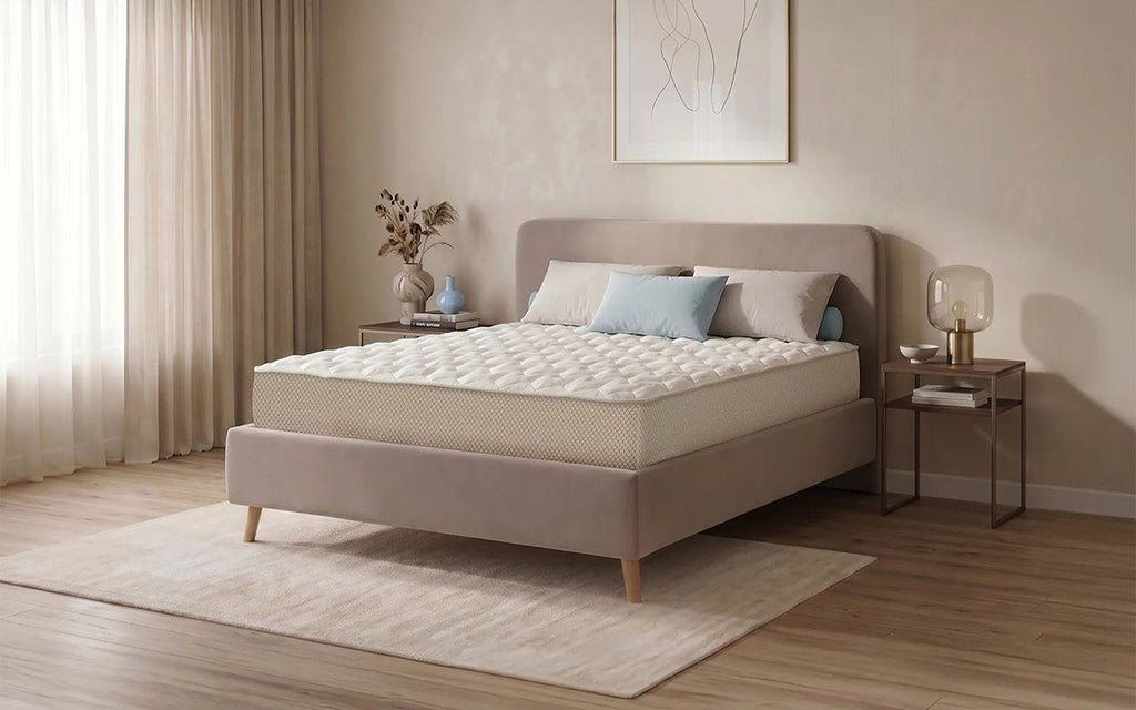 Ortho Intensive mattress in a bedroom interior, view 1