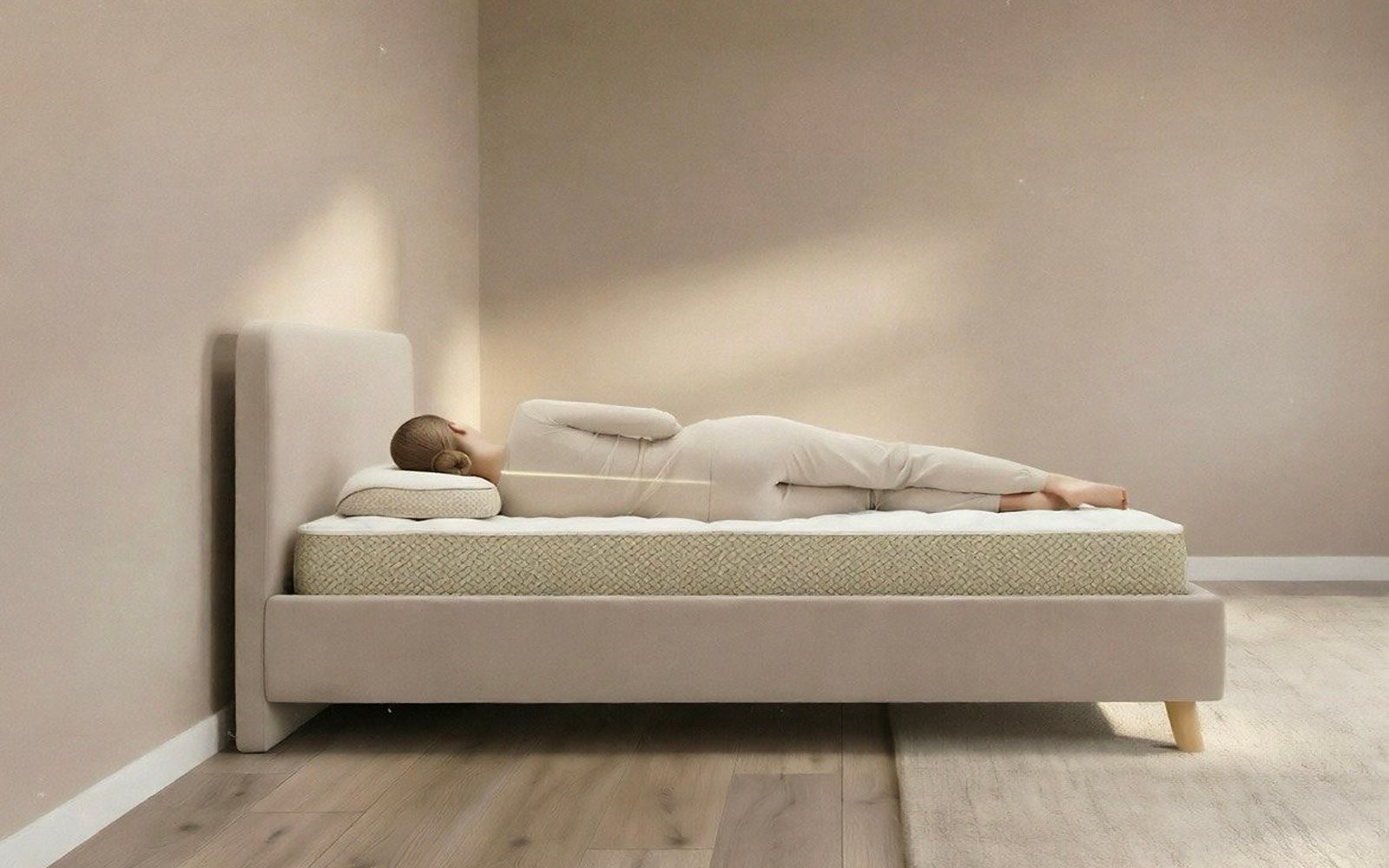 Ortho Intensive mattress in a bedroom interior, view 4