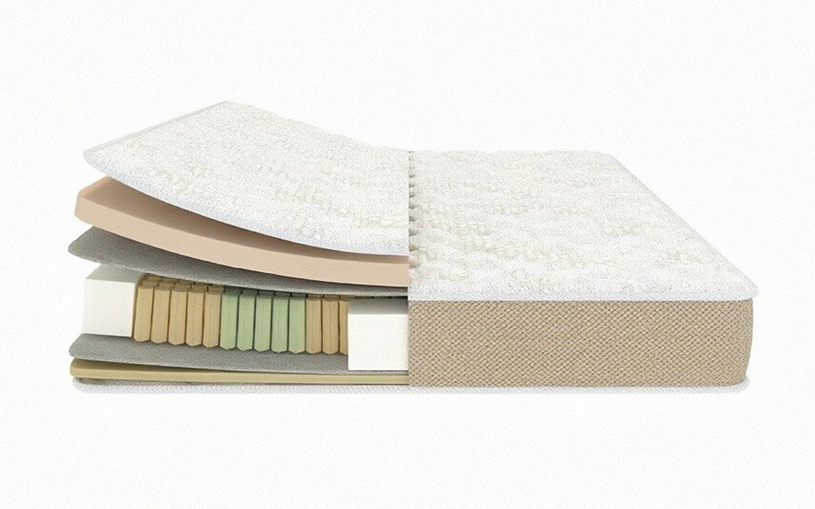 Ortho Relax mattress, product photo on white background, view 2