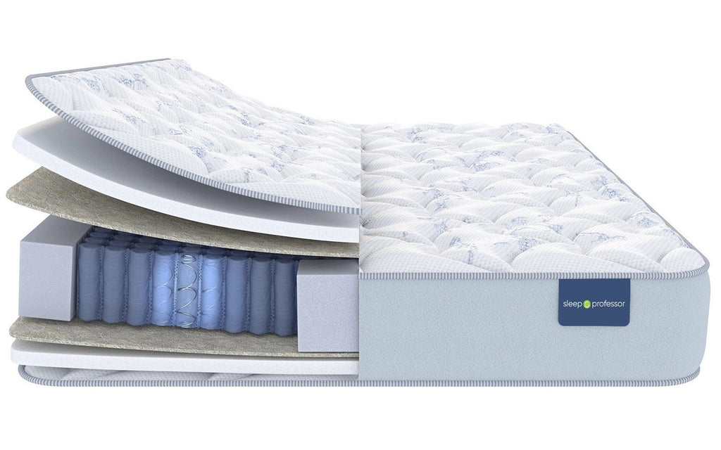 Sleep Professor Atlanta Medium mattress, product photo on white background, view 1