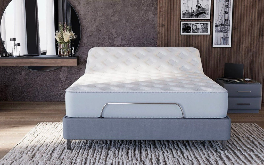 Sleep Professor Parker mattress in a bedroom interior, view 1