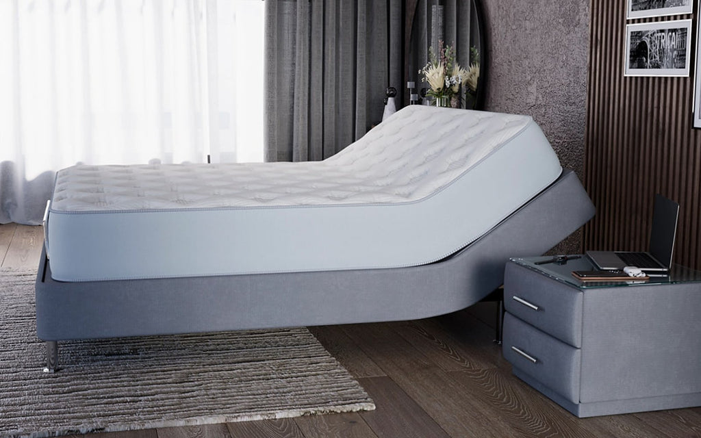 Sleep Professor Parker mattress in a bedroom interior, view 2