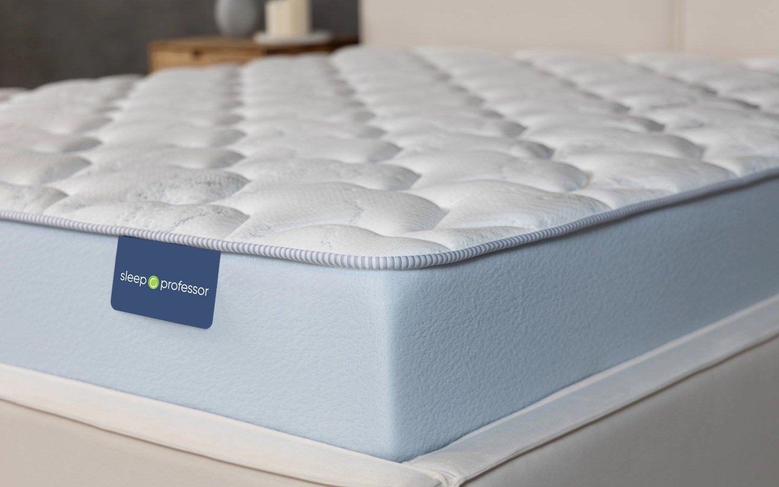 Sleep Professor Vermont Medium mattress in a bedroom interior, view 4