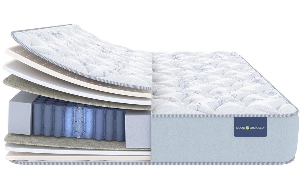 Sleep Professor Vermont Medium mattress, product photo on white background, view 1