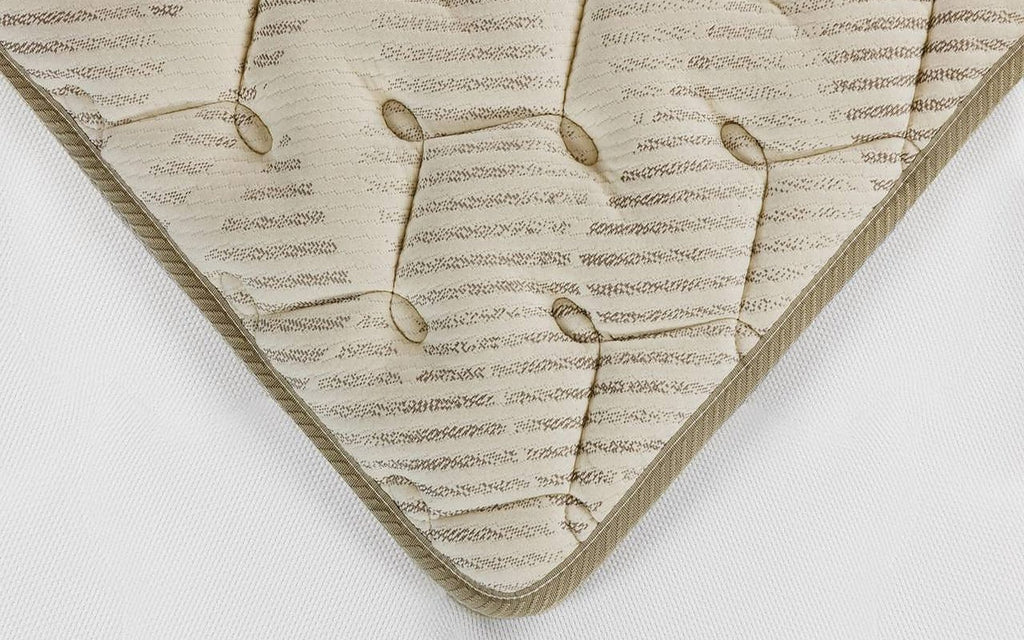 Organic Latex mattress pad, product photo on white background, view 1