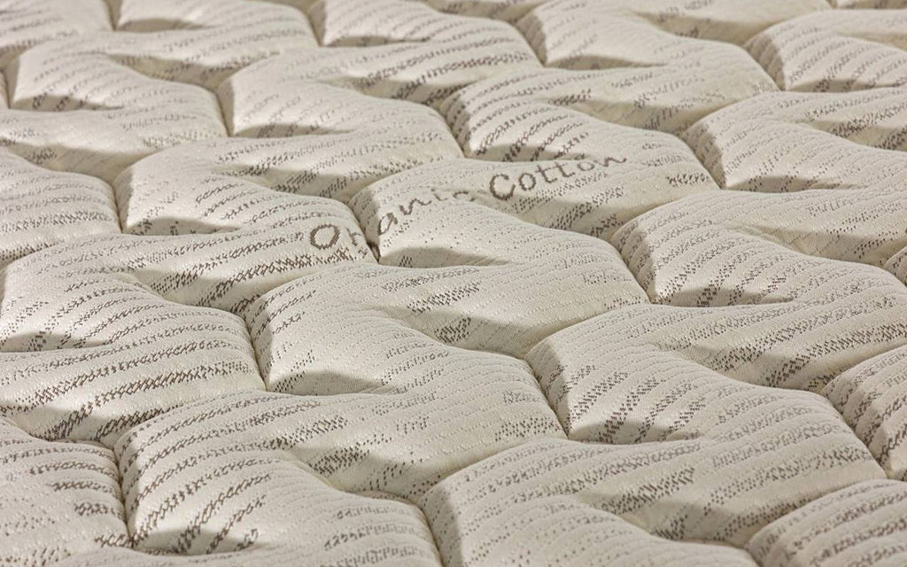 Organic Latex mattress pad, product photo on white background, view 2