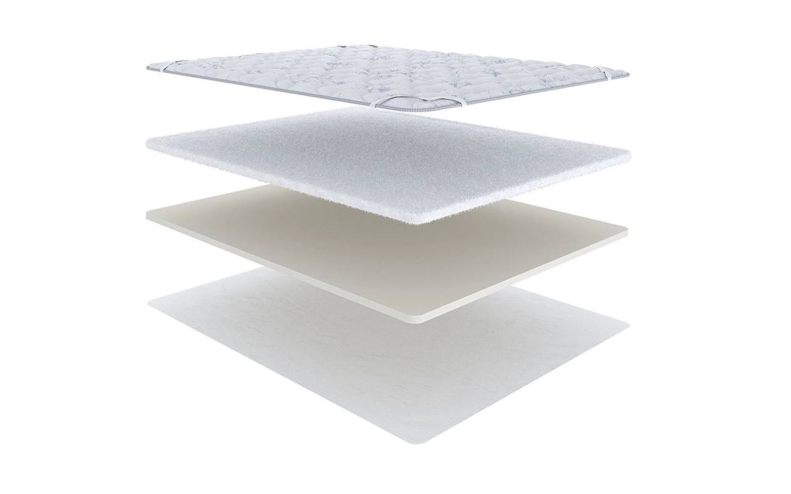 Sleep Professor mattress pad, product photo on white background