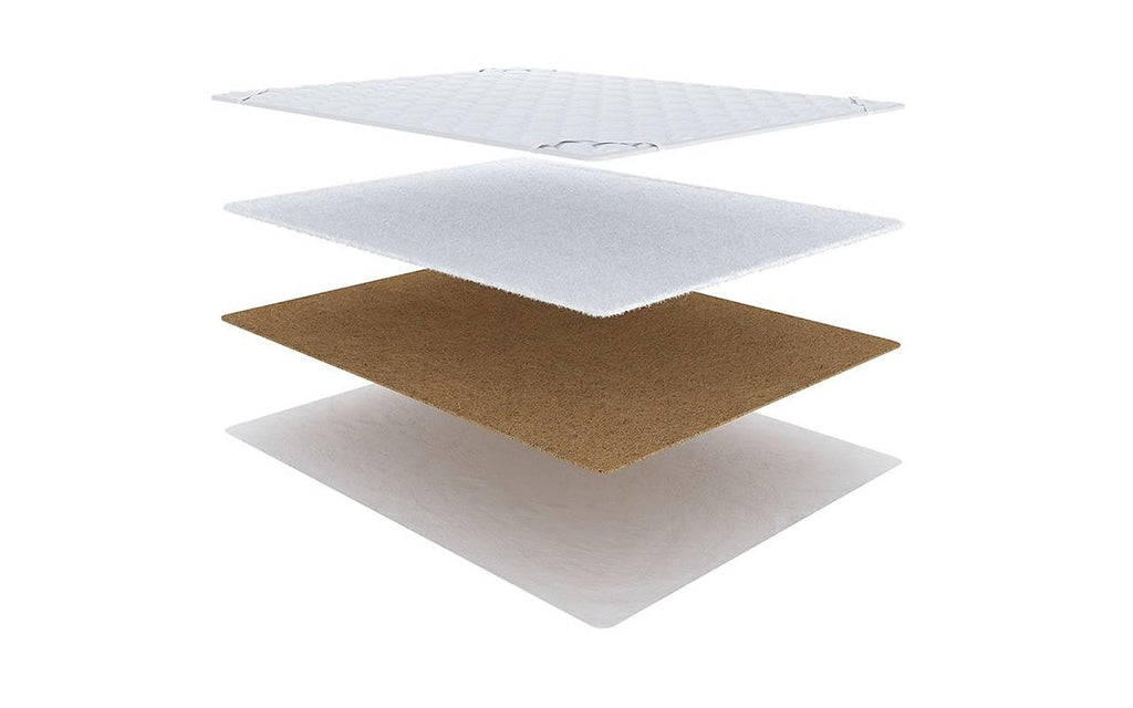 Top Basic Hard mattress pad, product photo on white background