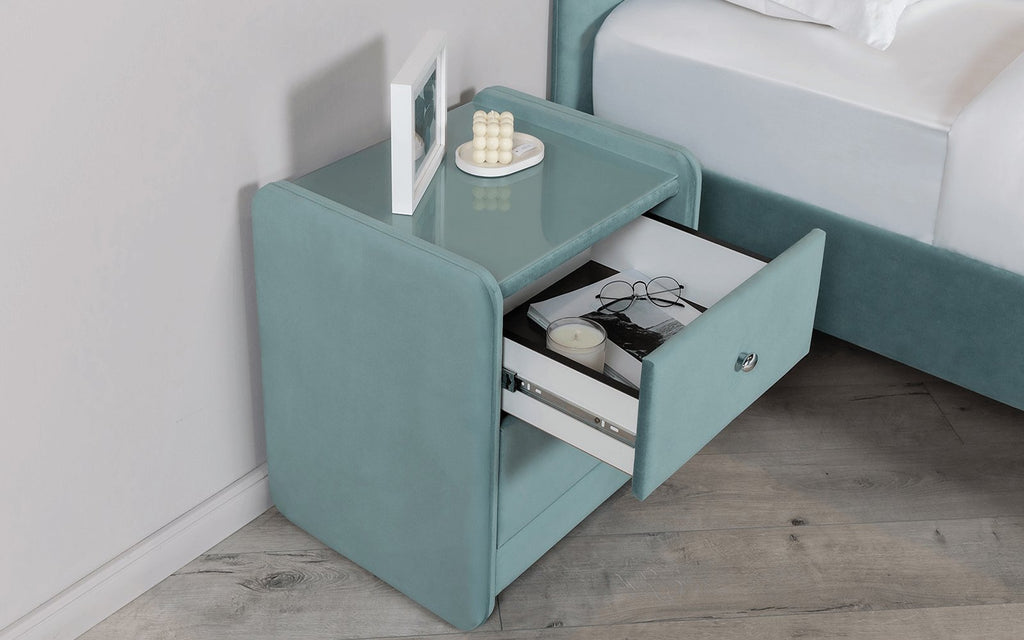 Classic 2 nightstand in a bedroom interior, view 4