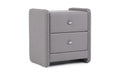 Classic 2 nightstand in Aura 03 fabric, product photo on white background