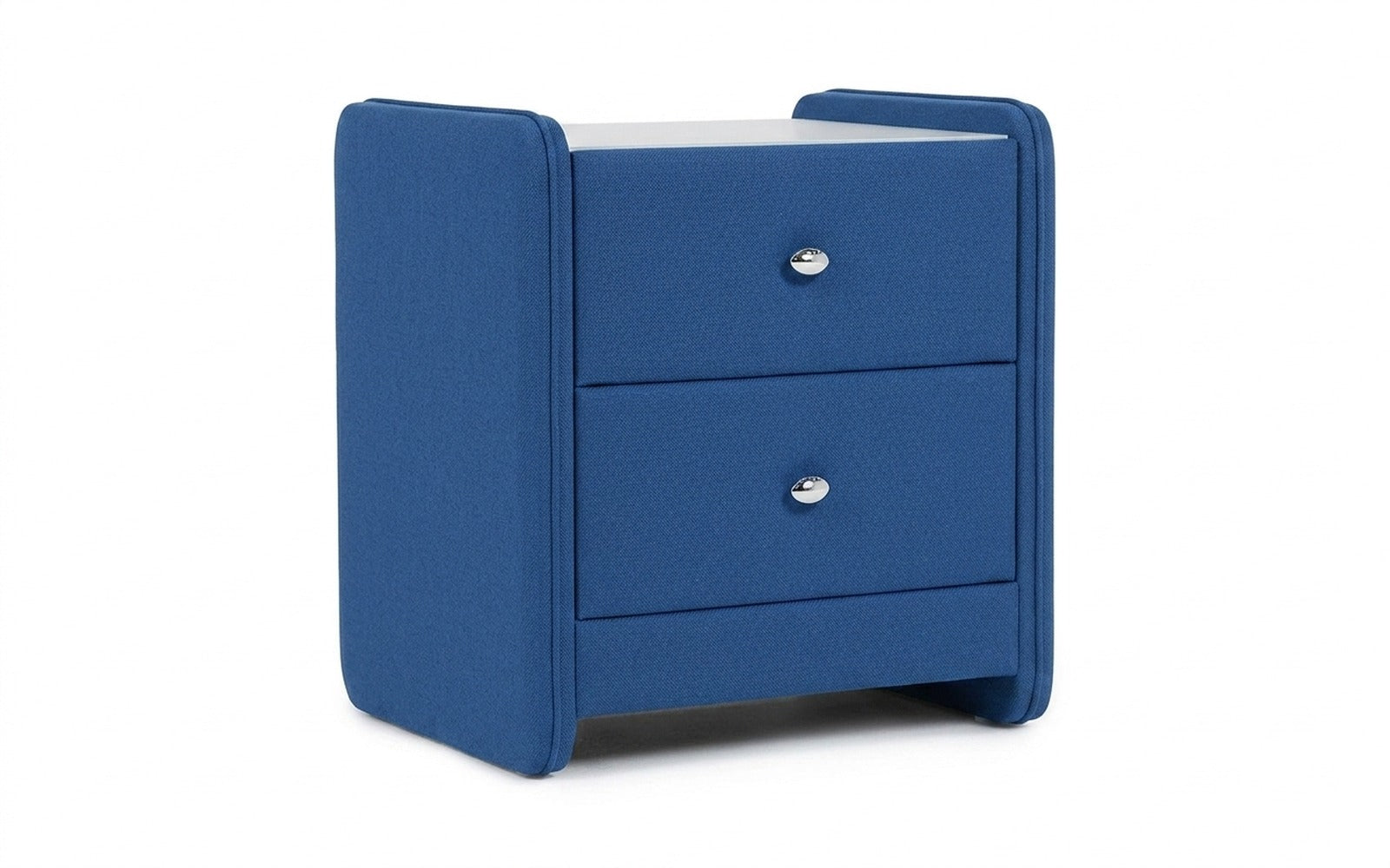 Classic 2 nightstand in Balance 784 fabric, product photo on white background