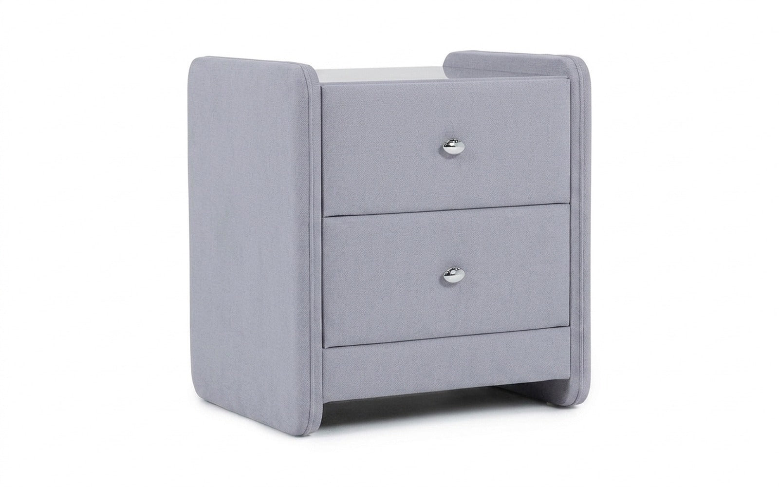 Classic 2 nightstand in Balance 900 fabric, product photo on white background